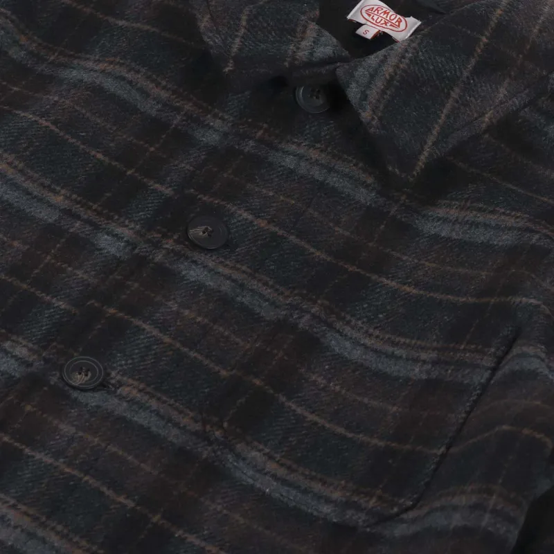 Armor Lux Heritage Wool Jacket Autumn Check-7