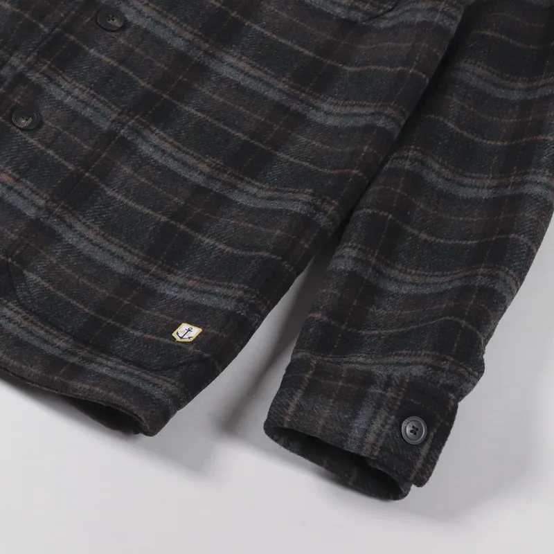 Armor Lux Heritage Wool Jacket Autumn Check-9