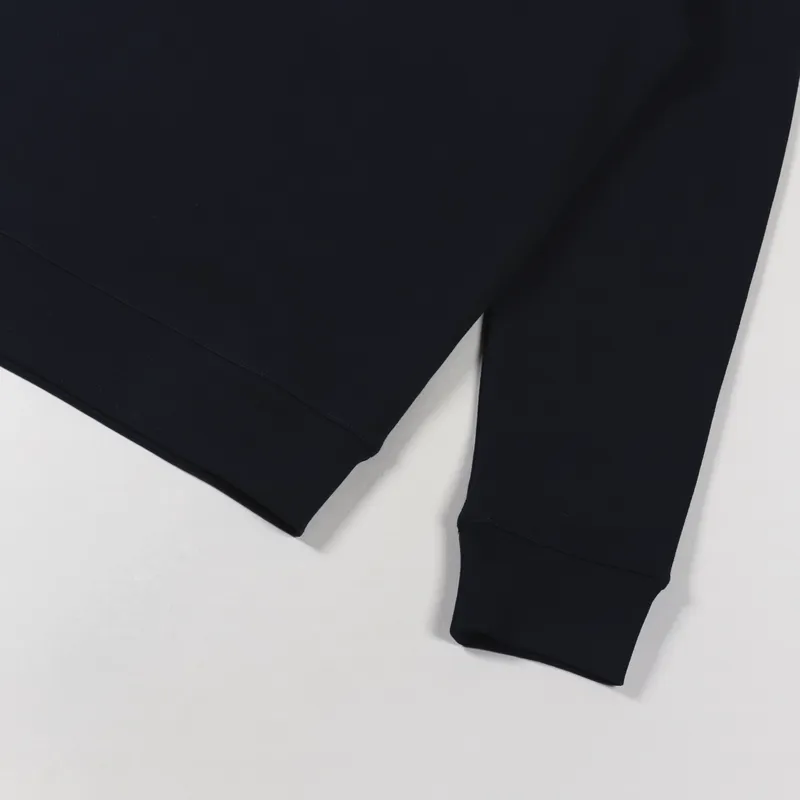 Norse Projects Vagn Logo Crew Sweat Dark Navy-4
