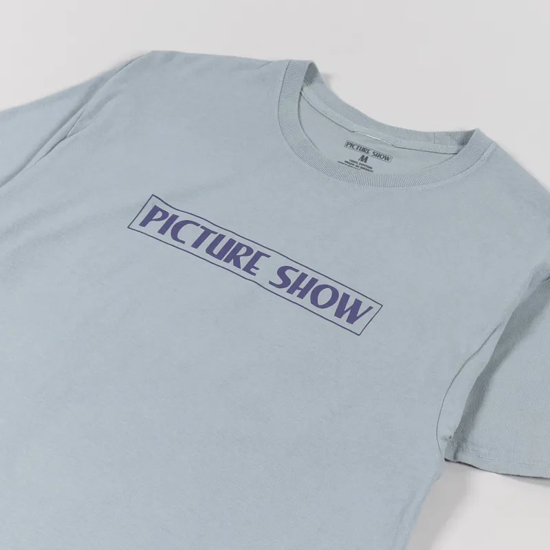 Picture Show VHS T Shirt Dove Grey-2