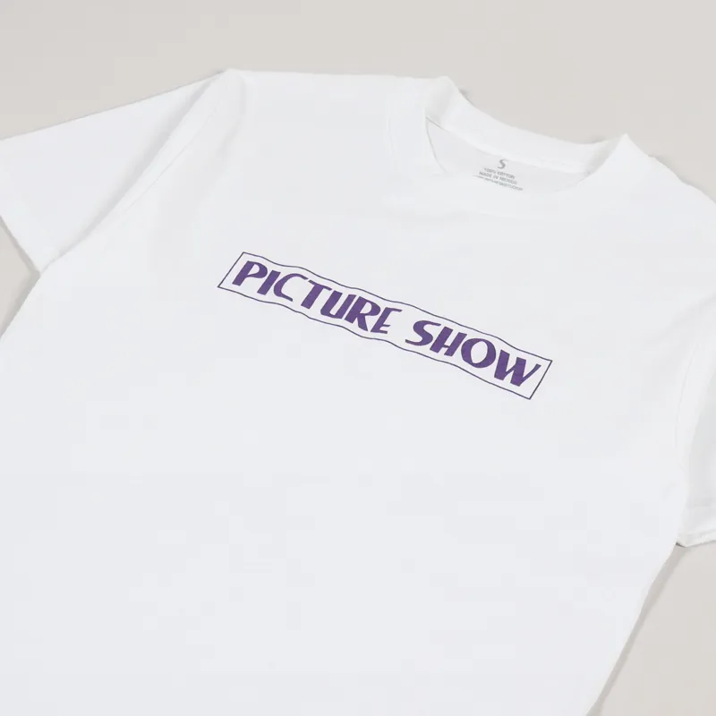 Picture Show VHS T Shirt White-1