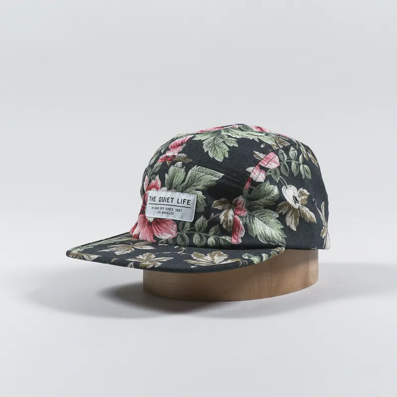 The Quiet Life Victoria 5 Panel Camper Hat Floral