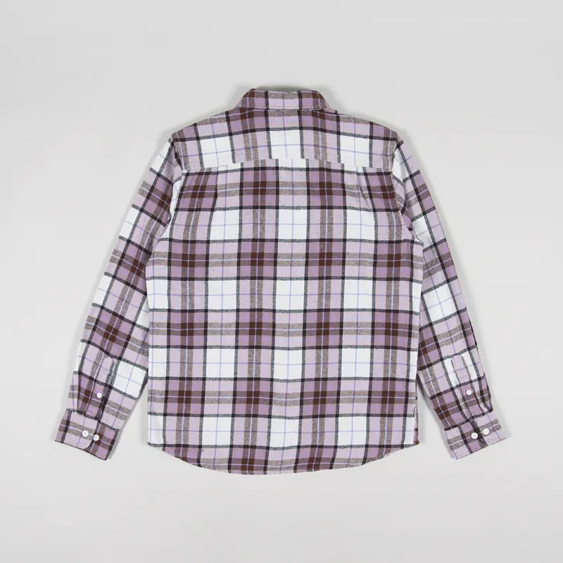 Obey Vince Woven Shirt Unbleached Multi-1