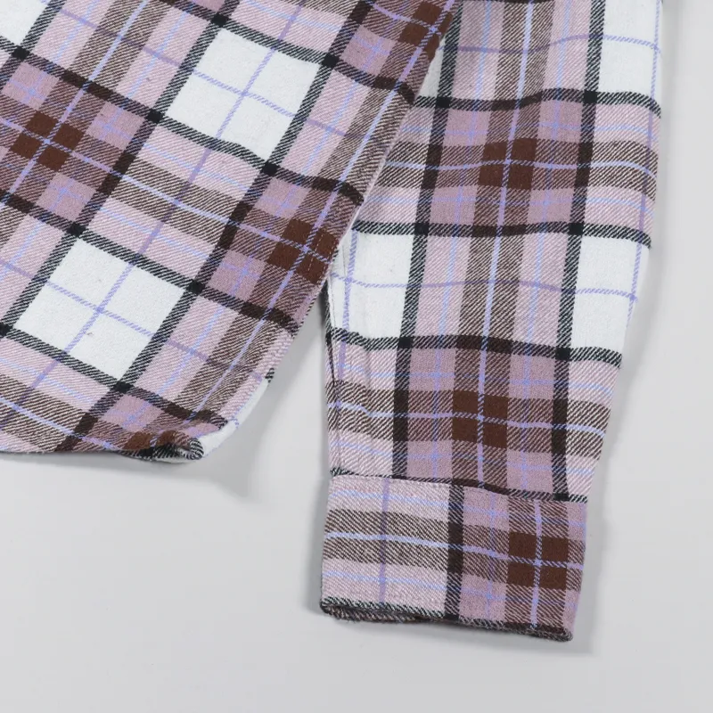 Obey Vince Woven Shirt Unbleached Multi-6