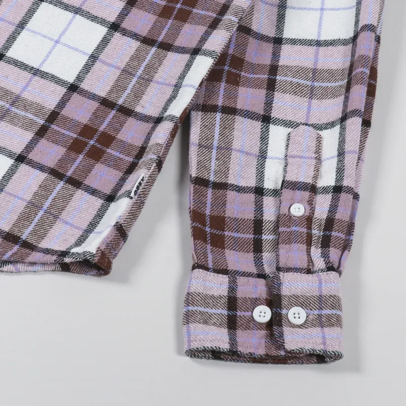 Obey Vince Woven Shirt Unbleached Multi-4