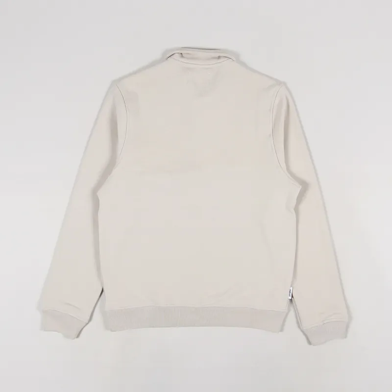 Parlez Vincent Button Down Sweat Ecru-1