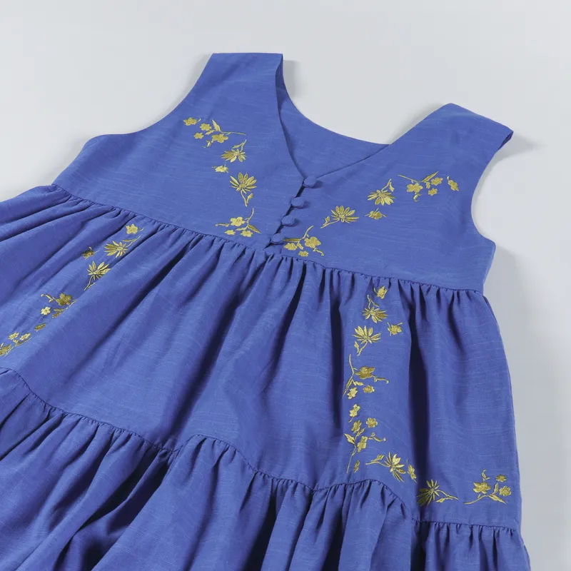 Sideline Womens Vita Dress Blue-9