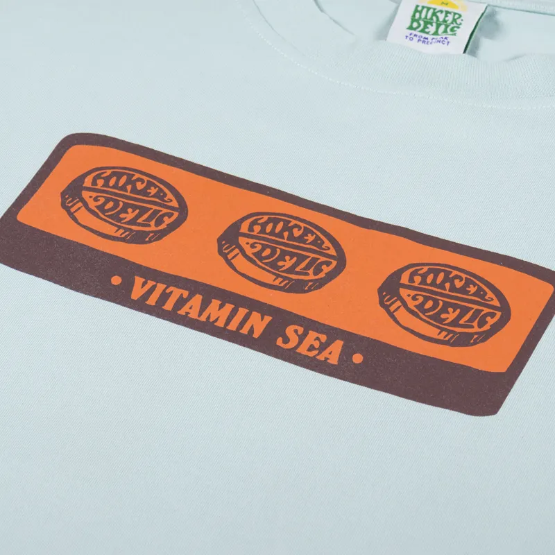 Hikerdelic Vitamin Sea T Shirt Sea Foam-5