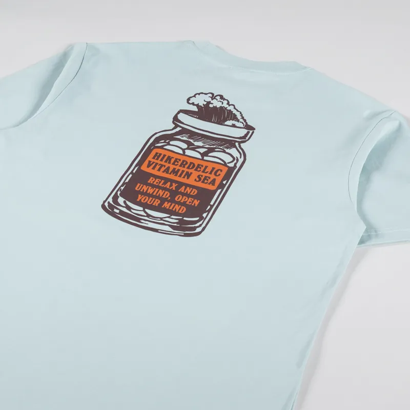 Hikerdelic Vitamin Sea T Shirt Sea Foam-2