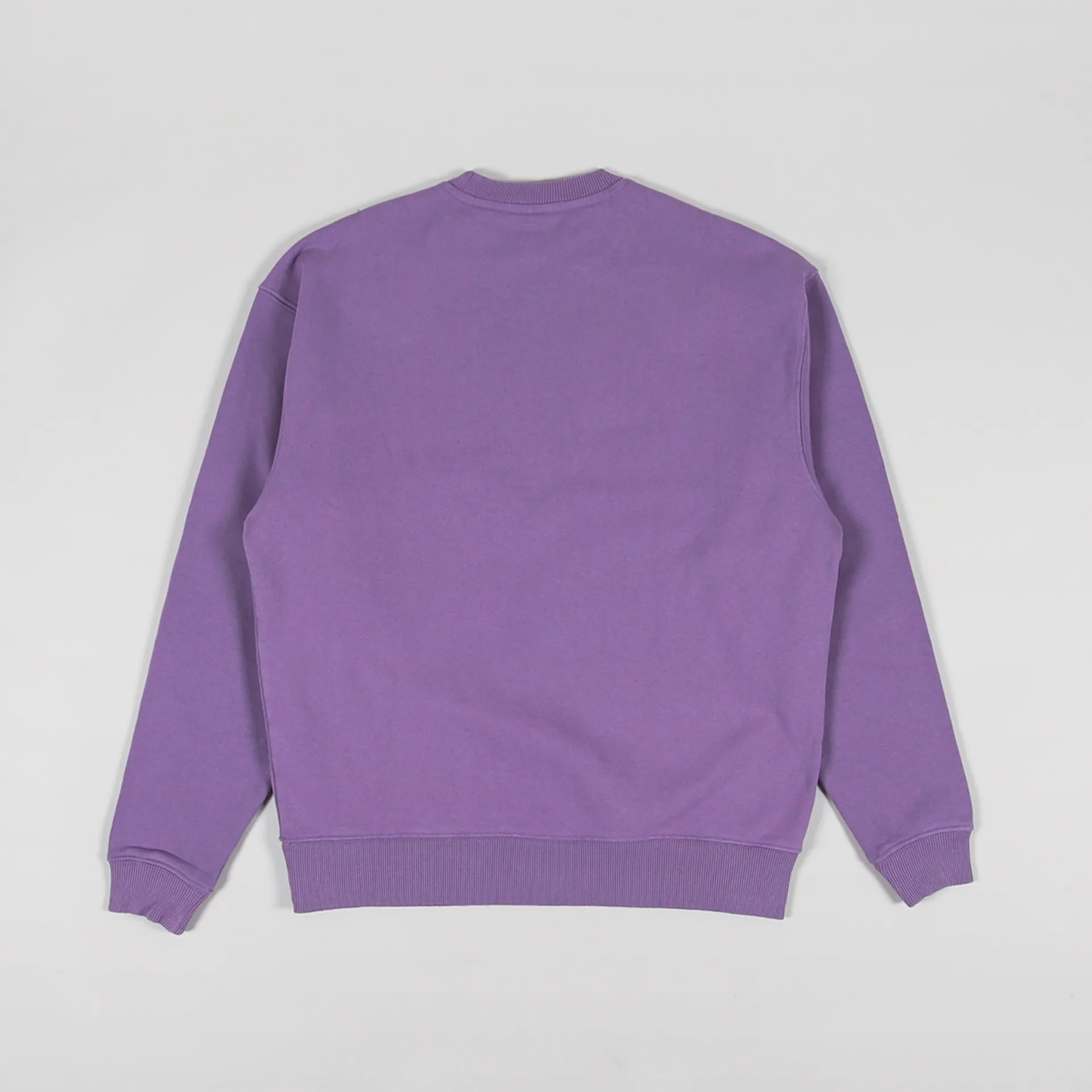 Deus Ex Machina Mens Velocity Crew Neck Sweatshirt Purple Haze