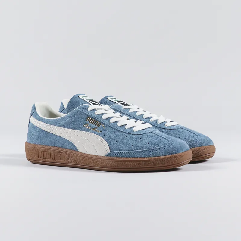 Puma Mens Vlado Stenzel Trainers Hairy Suede Shoes Deep Blue Gum