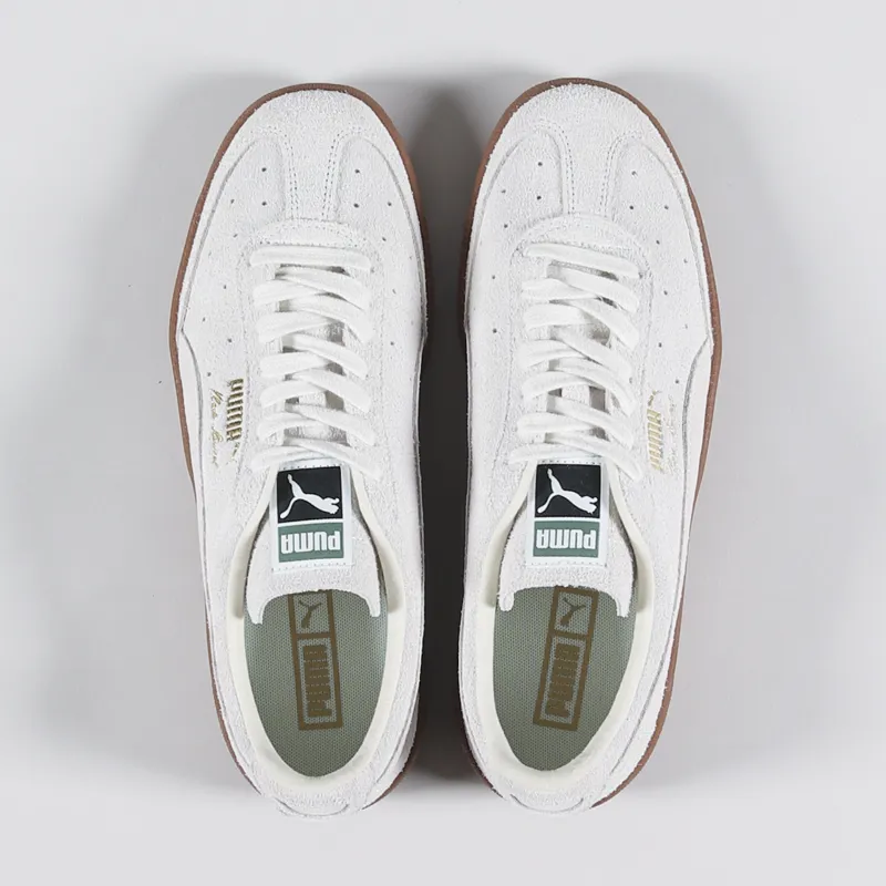 Puma Vlado Stenzel Hairy Suede Shoes Whisper White Gum-1