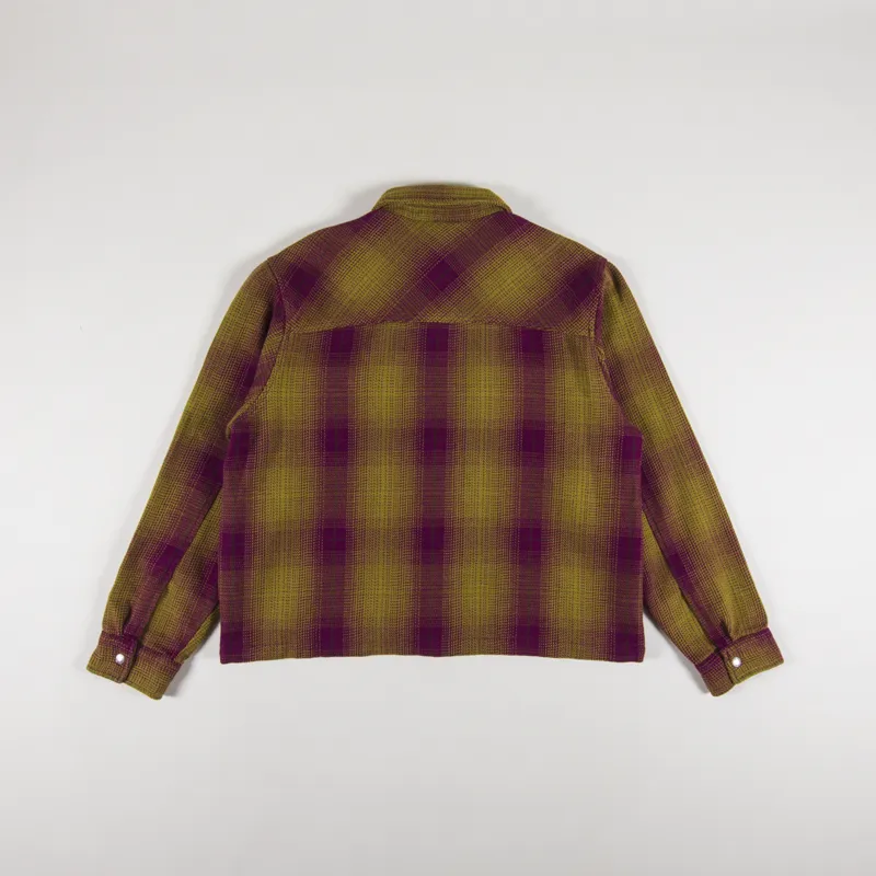 The North Face Valley Twill Utility Shacket Boysenberry-1