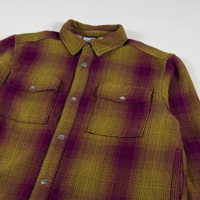 The North Face Valley Twill Utility Shacket Boysenberry-2