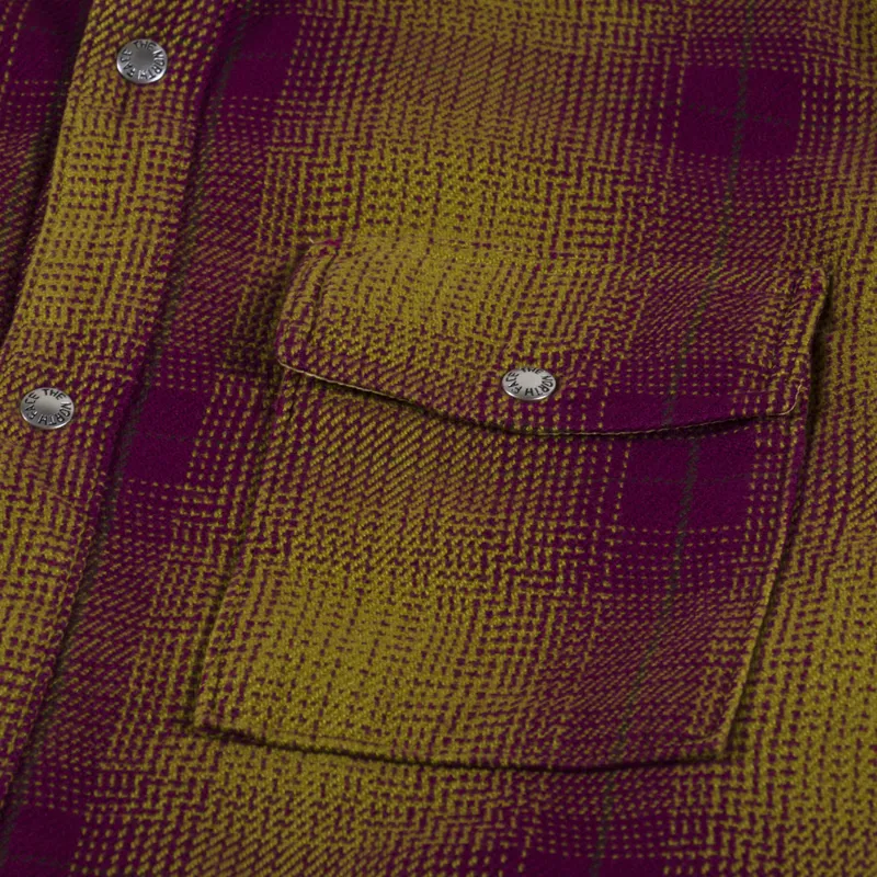 The North Face Valley Twill Utility Shacket Boysenberry-8