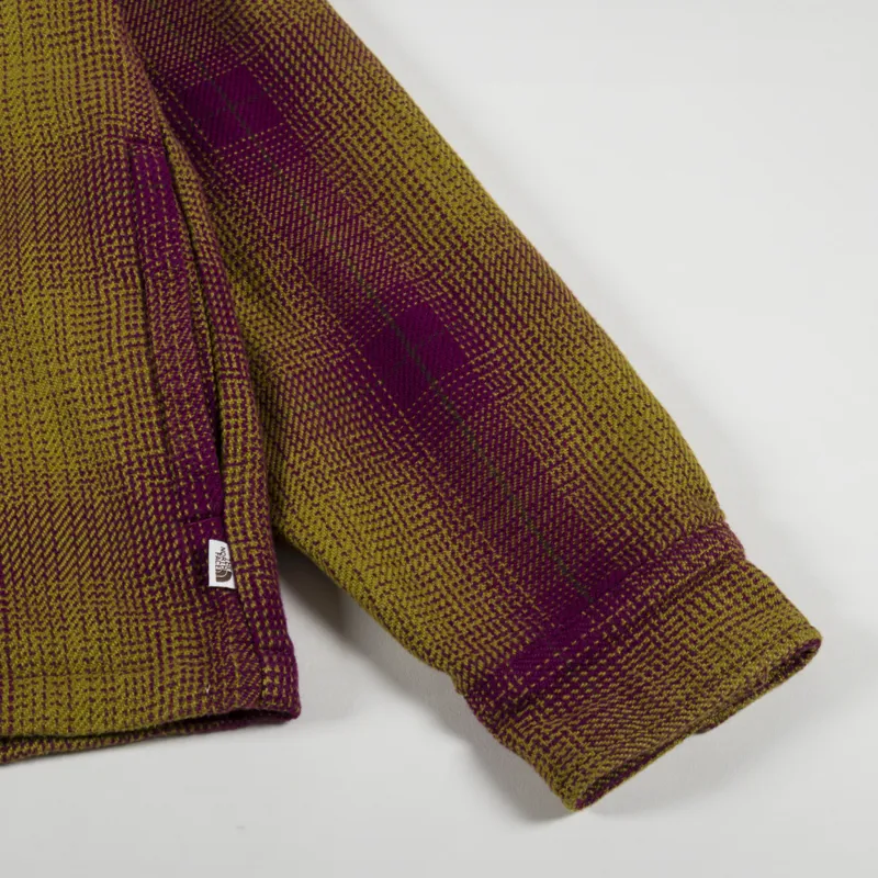 The North Face Valley Twill Utility Shacket Boysenberry-6