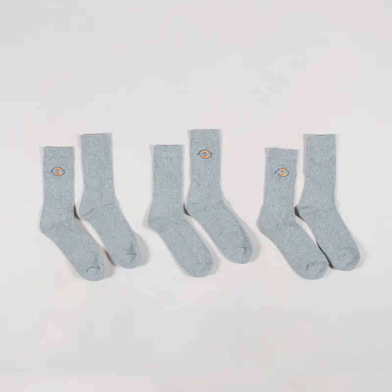 Dickies Valley Grove Socks Grey Melange