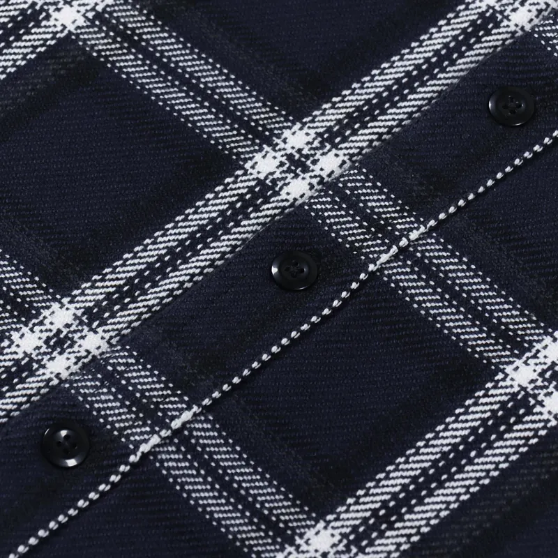 The North Face Valley Twill Shirt Black Small Bold Shadow Plaid-6