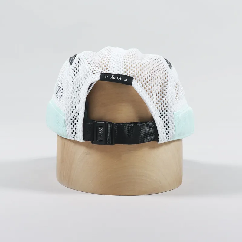 Vaga Lake District Running Vantage Cap Aqua White Racing Green