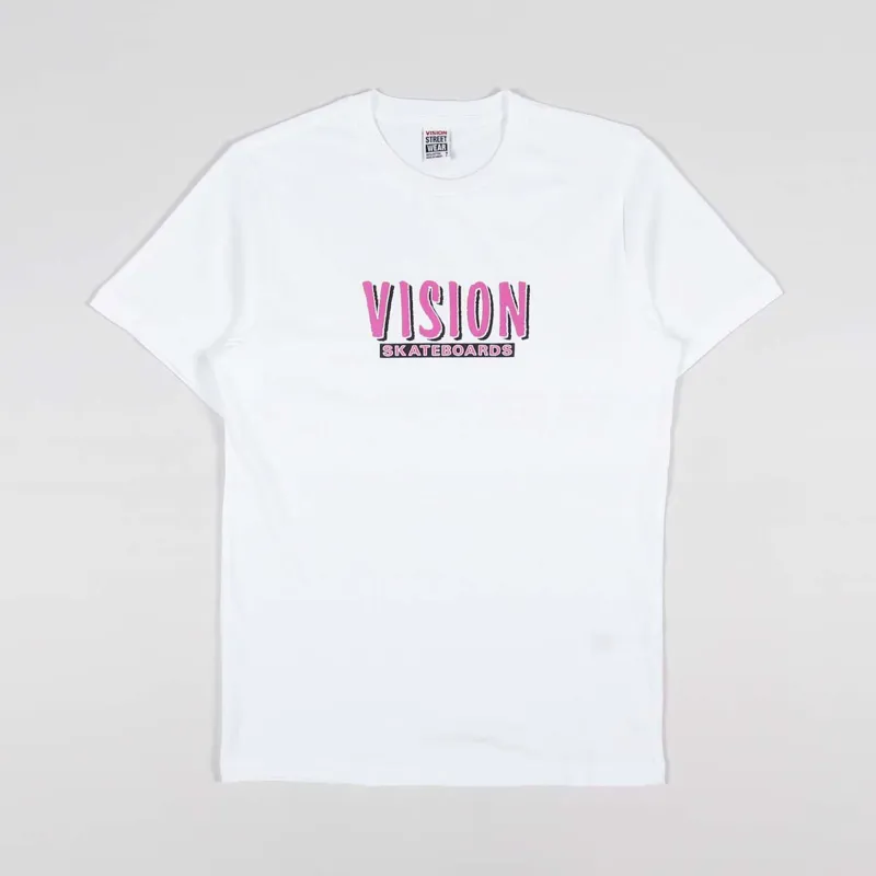 Vision Street Wear Vision Skateboards Logo T Shirt White
