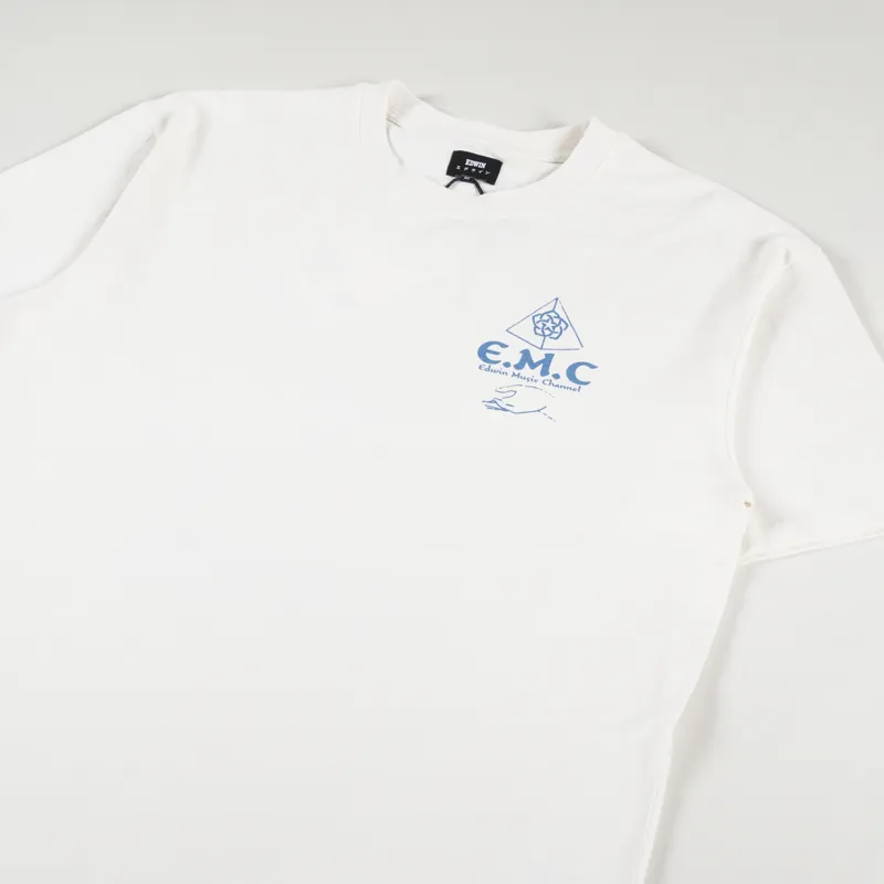 Edwin Visions Of Life T Shirt Whisper White-3