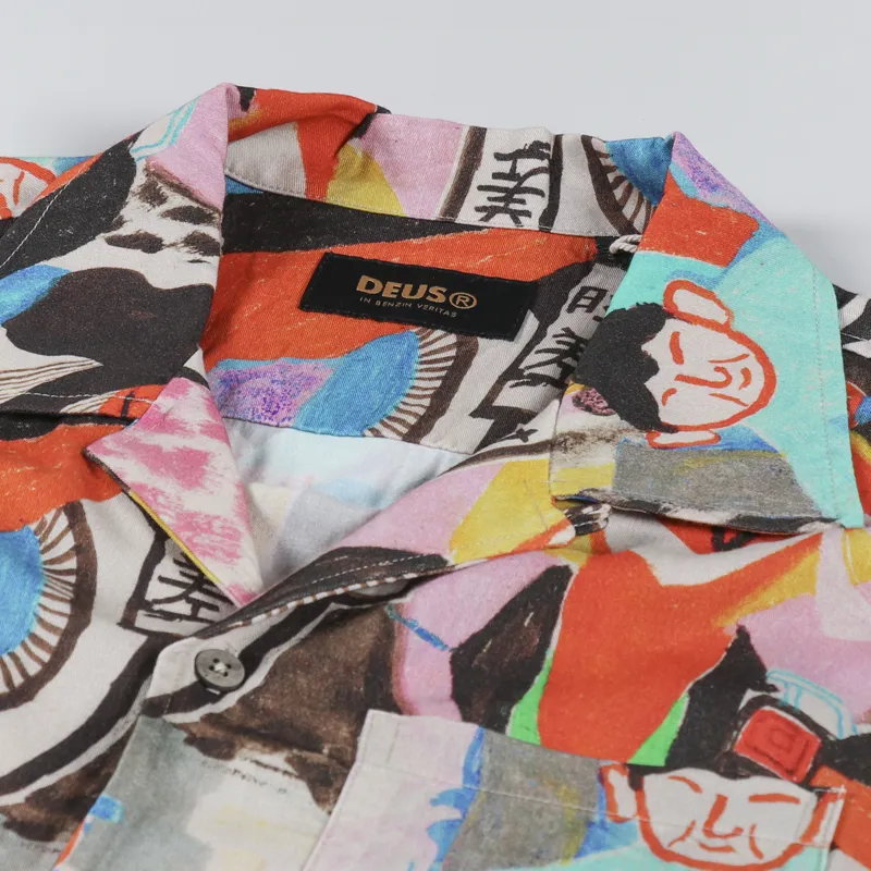 Deus Ex Machina Vespacific Shirt Multi-3