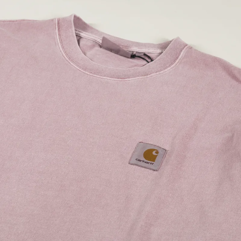 Carhartt WIP Vista T Shirt Glassy Pink-1
