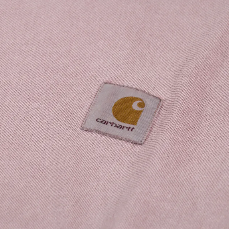 Carhartt WIP Vista T Shirt Glassy Pink-2