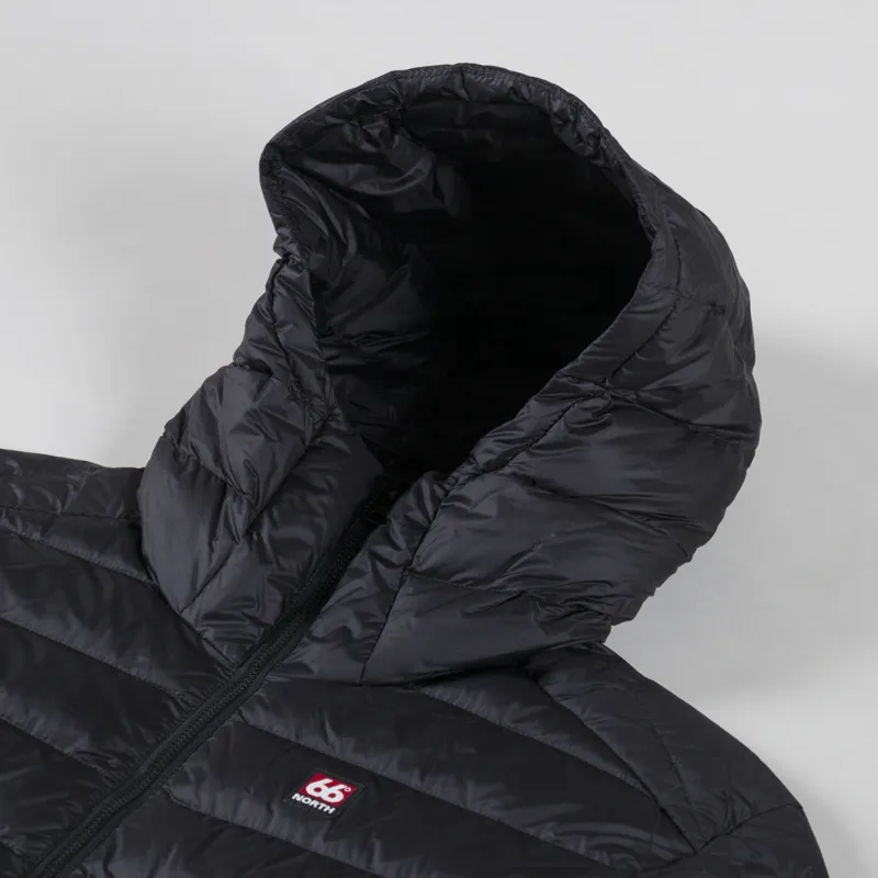 66 North Keilir Lightweight Down Jacket Black-6