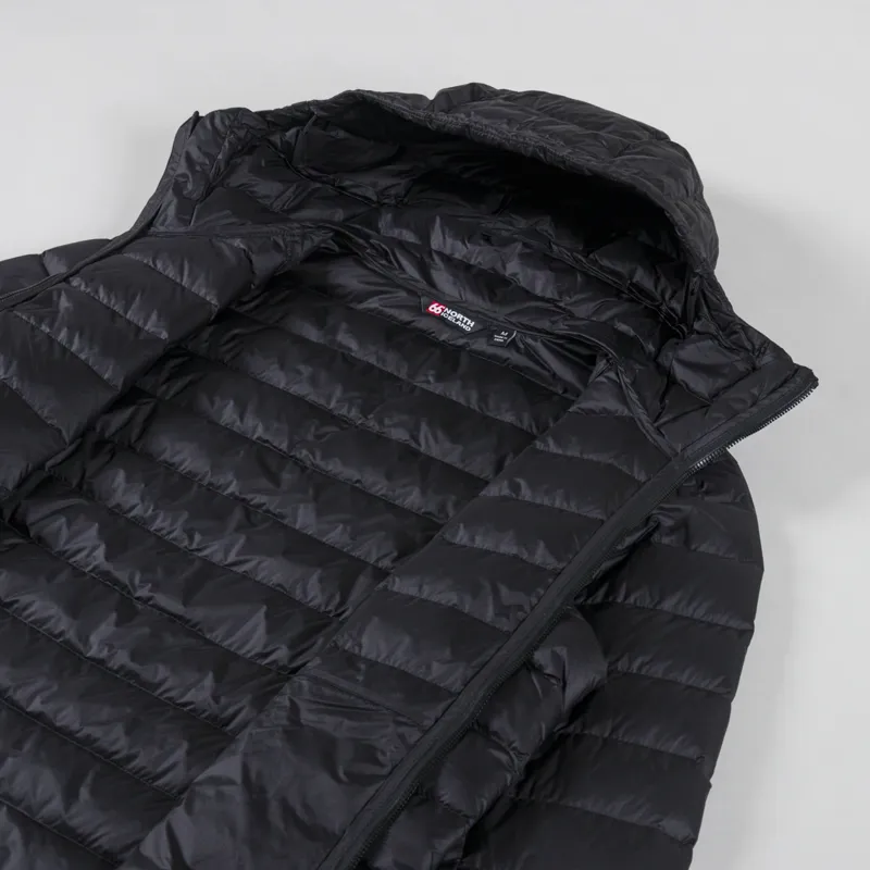66 North Keilir Lightweight Down Jacket Black-4