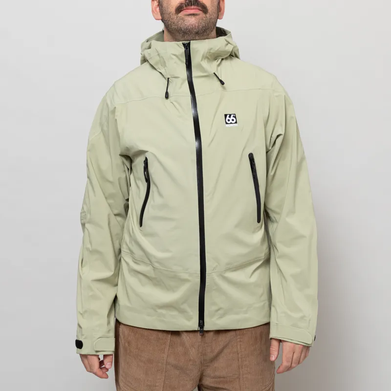66 North Snaefell Shell Jacket Oat Grains