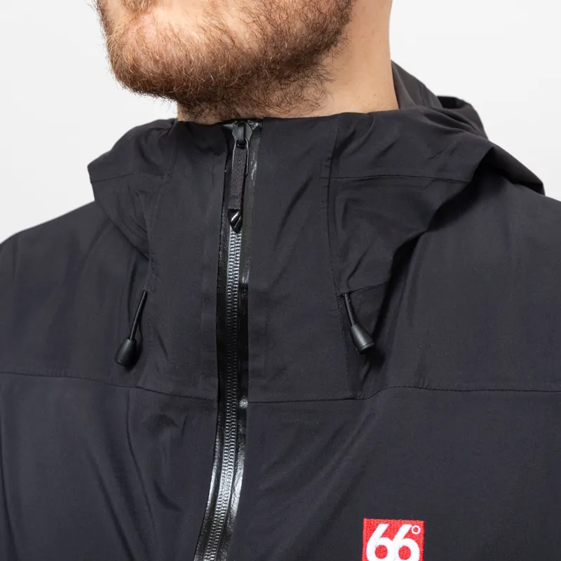 66 North Snaefell Shell Jacket Black-7
