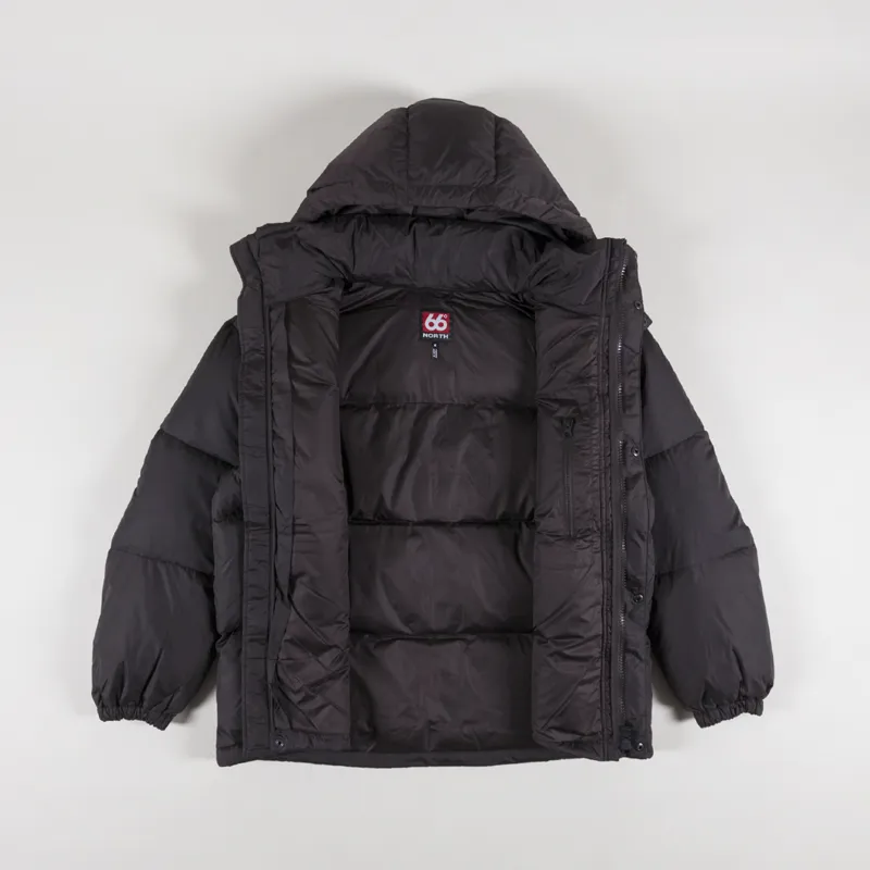 66 North Dyngja Down Jacket Licorice-1