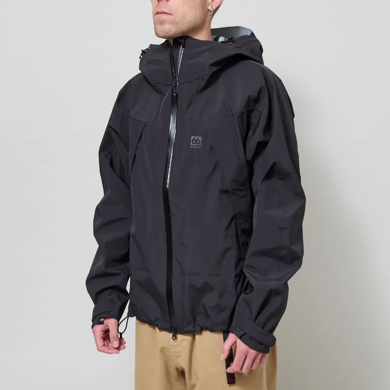 66 North Dyngja Shell Jacket Black-1