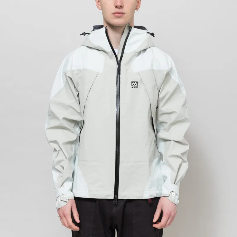 66 North Dyngja Shell Jacket Dark Stone