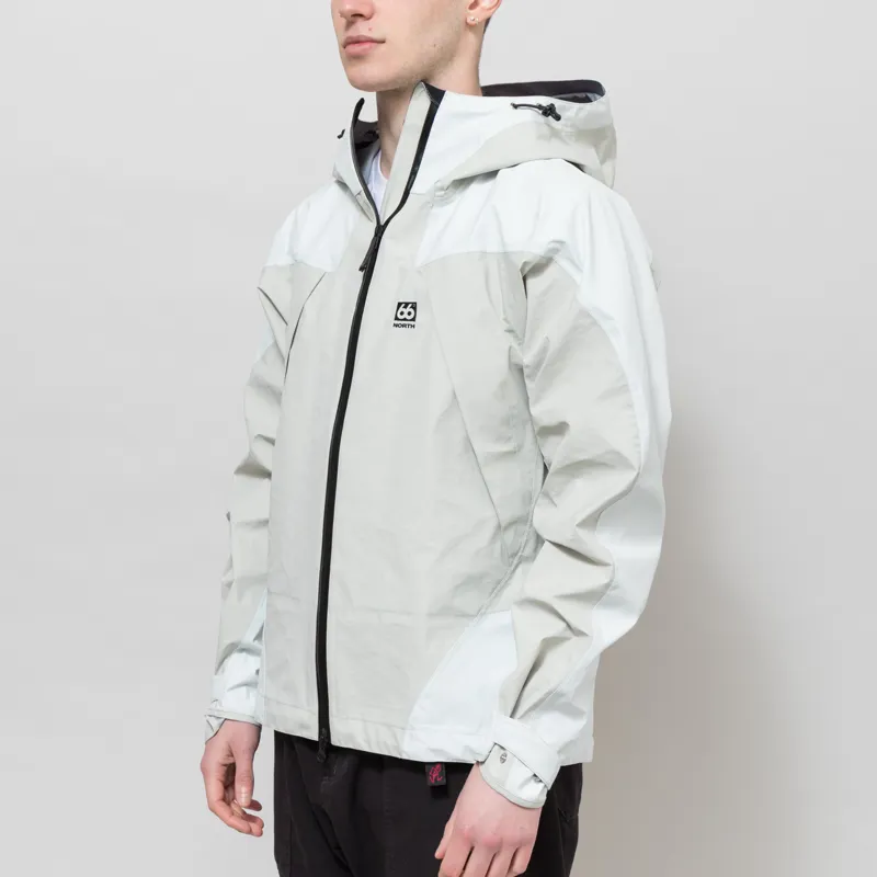 66 North Dyngja Shell Jacket Dark Stone-1