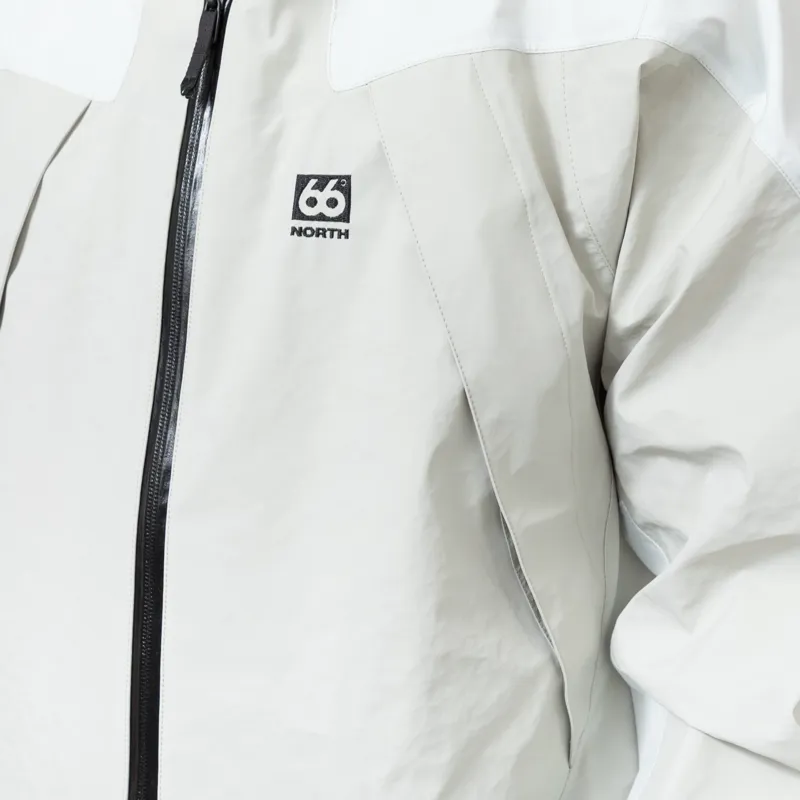 66 North Dyngja Shell Jacket Dark Stone-6