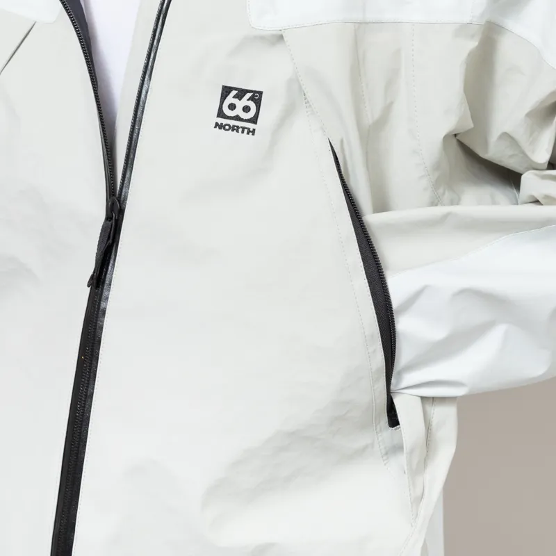 66 North Dyngja Shell Jacket Dark Stone-7