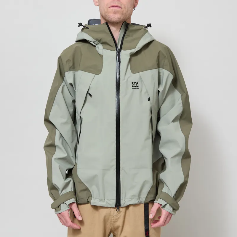 66 North Dyngja Shell Jacket Arctic Sage