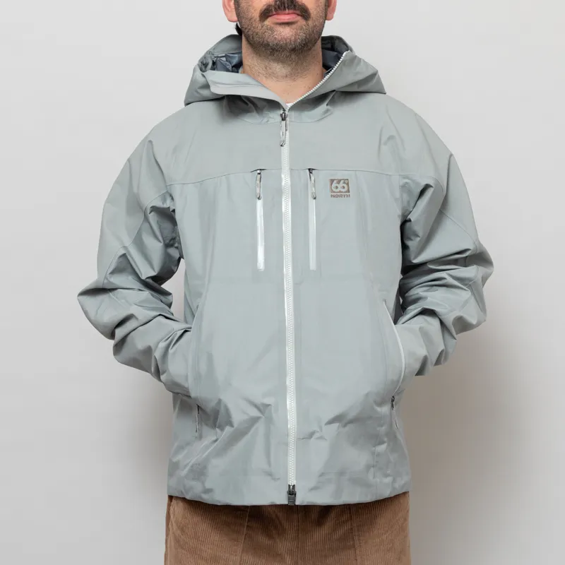 66 North Hornstrandir GORE-TEX Pro Jacket Grey Sky-1