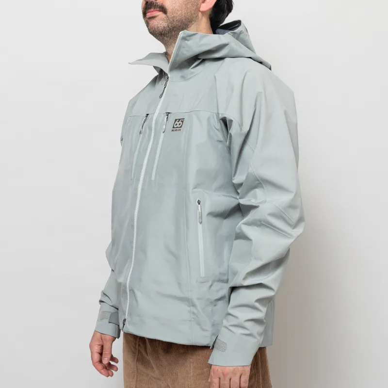 66 North Hornstrandir GORE-TEX Pro Jacket Grey Sky-2