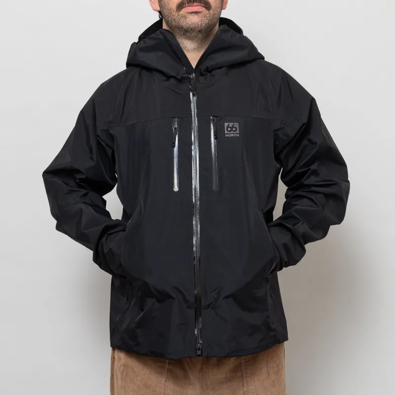 66 North Hornstrandir GORE-TEX Pro Jacket Black-1