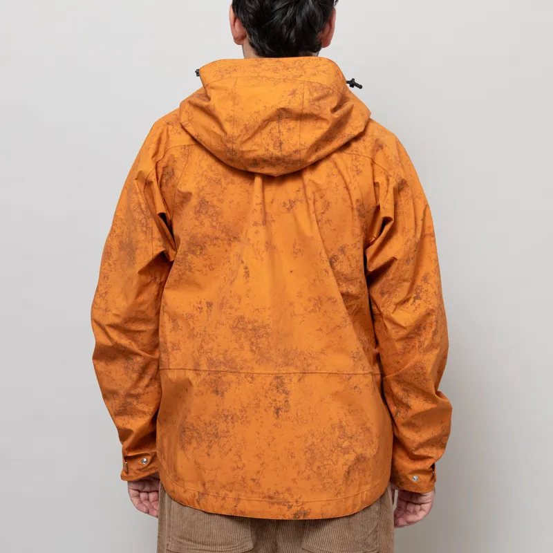 66 North Dyngja Shell Jacket Fisherman Print Orange-3