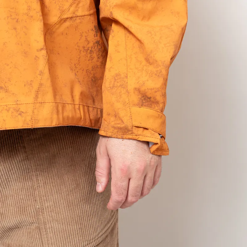 66 North Dyngja Shell Jacket Fisherman Print Orange-13