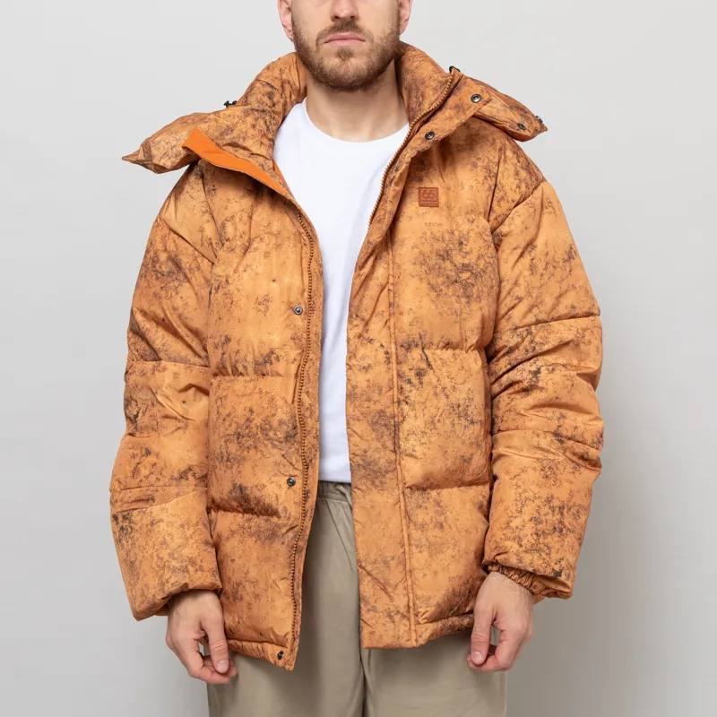66 North Dyngja Down Jacket Fisherman Print Orange-2