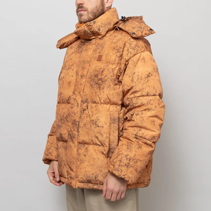 66 North Dyngja Down Jacket Fisherman Print Orange-4