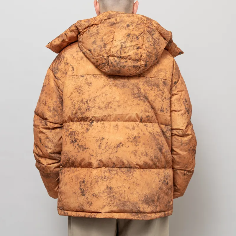 66 North Dyngja Down Jacket Fisherman Print Orange-5