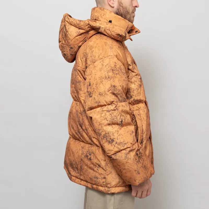 66 North Dyngja Down Jacket Fisherman Print Orange-6