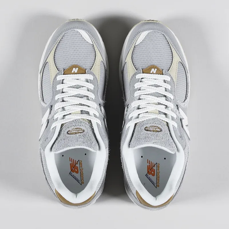 New Balance Womens 2002R Shoes Concrete Sandstone Grey Matter-1