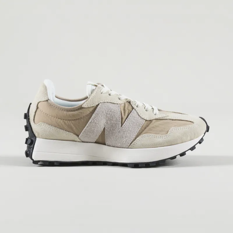 New Balance Womens 327 Shoes Angora Sand Off White-4